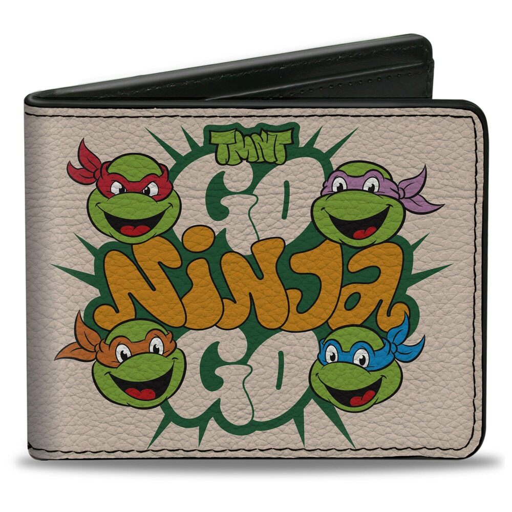 1012 Teenage Mutant Ninja Turtles Wallet, Bifold, Teenage Mutant Ninja